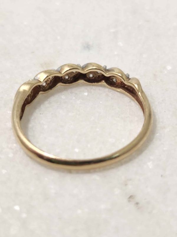 9CT YELLOW GOLD RING RING #GN380019 - Image 4