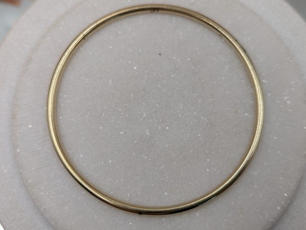 Ladies 9CT Yellow Gold Bangle (15.9gms) - BP336287 - Image 4