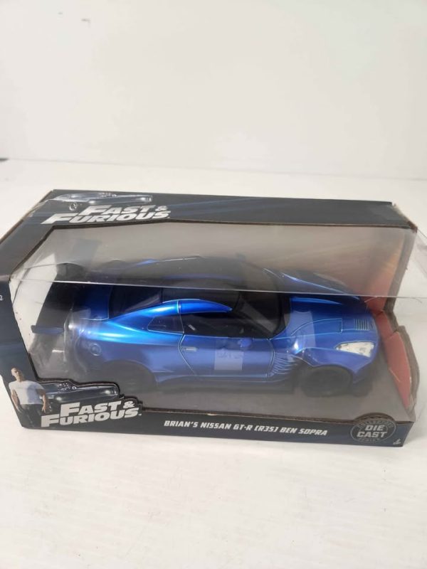 FAST & FURIOUS COLLECTABLE CAR (BRIANS GTR R3 CAR) #GN384634 - Image 6