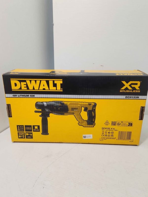 DEWALT HAMMER DRILL DCH133N IN BOX #GN383596 - Image 3