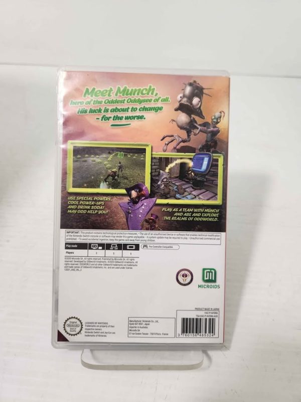 NINTENDO SWITCH GAME(ODDWORLD MUNCHS ODDYSEE) #GN380328 - Image 5
