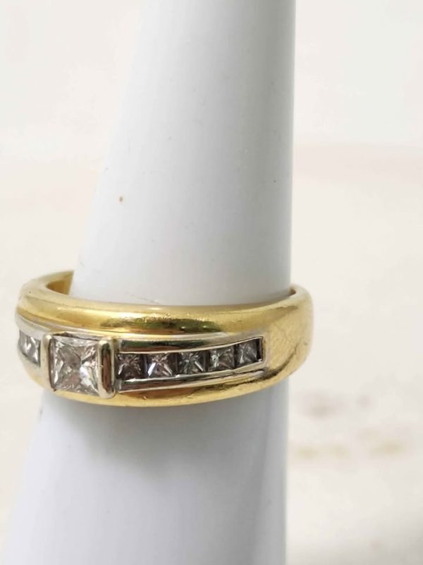18CT YELLOW GOLD DIAMOND RING #GN383822 - Image 16