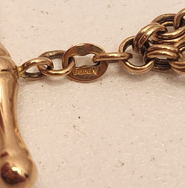 Ladies 9CT T-Bar Belcher Necklace - IP343781 - Image 13