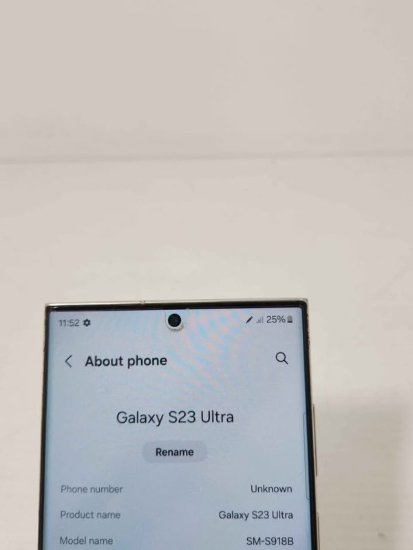 SAMSUNG GALAXY S23 ULTRA MOBILE PHONE #GN378931 - Image 12