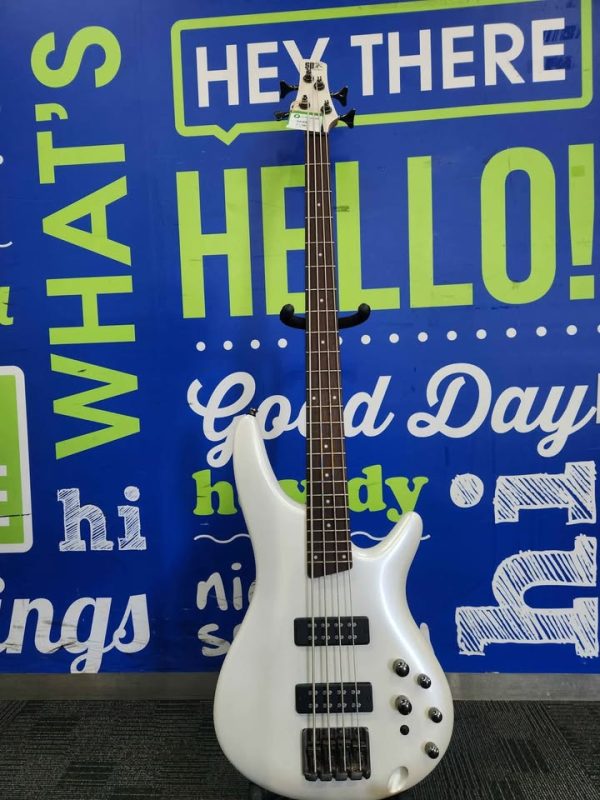 IBANEZ SR300EB BASS GUITAR-WHITE #GN384148 - Image 8