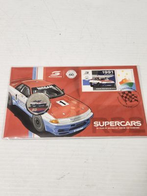AUSPOST COLLECTABLE COIN (1991 NISSAN R32 SKYLINE)#GN381436