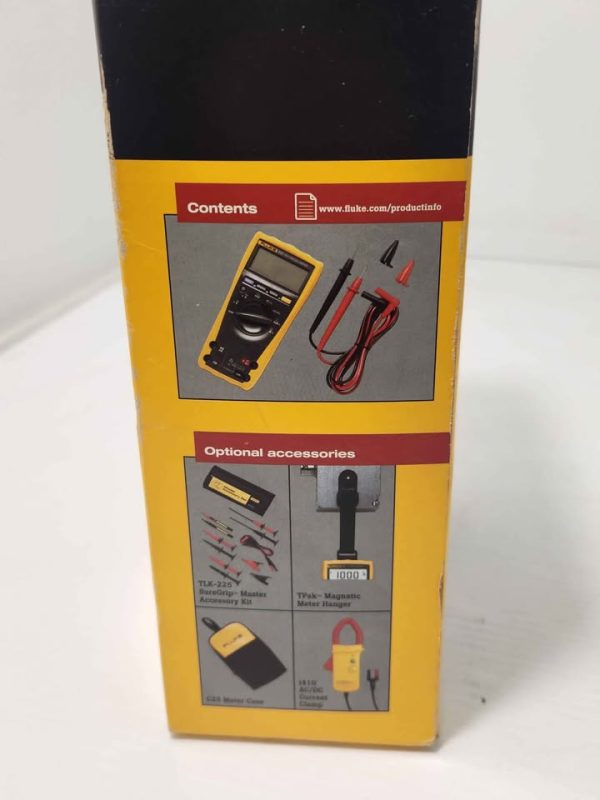 FLUKE MULTIMETER WITH LEADS #GN381909 - Image 7