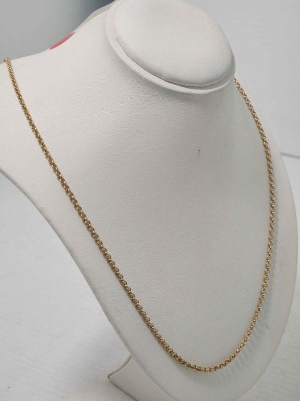 9CT GOLD NECKLACE (60CM) #GN378904 - Image 9