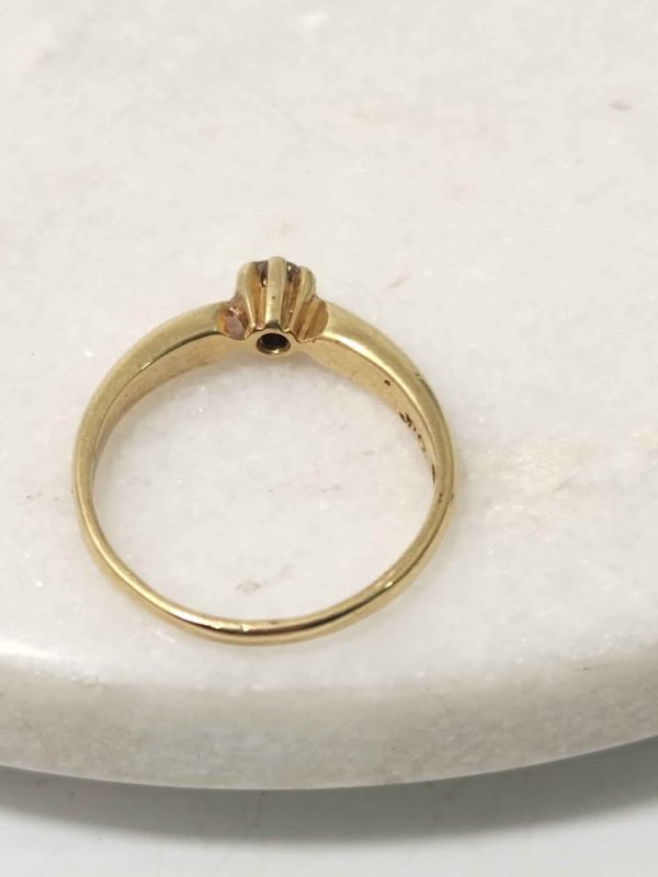 18CT YELLOW GOLD RING (SIZE:P) #GN384433 - Image 10