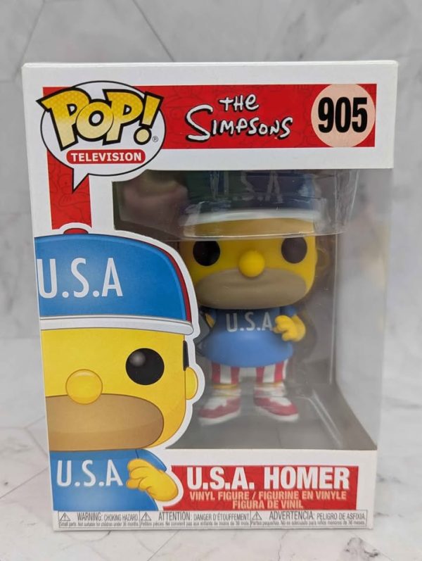 Pop! The Simpsons U.S.A Homer Vinyl #905 - BP380927-5 - Image 2
