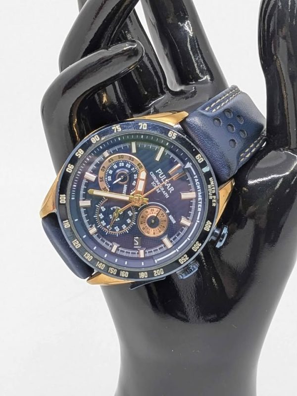 Men's Blue Pulsar Watch - BL384657 - Image 7
