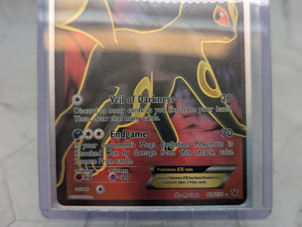 Pokemon Full Art Holo Umbreon EX Trading Card (119/124) - BP377650 - Image 7