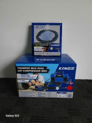 Sealed Kings Thumper Max Dual Air Compressor - BP384009