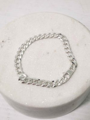 MENS 925CT SILVER BRACELET #GN369911