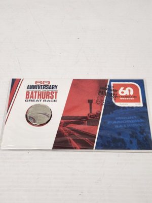AUSPOST COLLECTABLE COIN (60TH ANNIVERSARY OF BATHURST) #GN381442