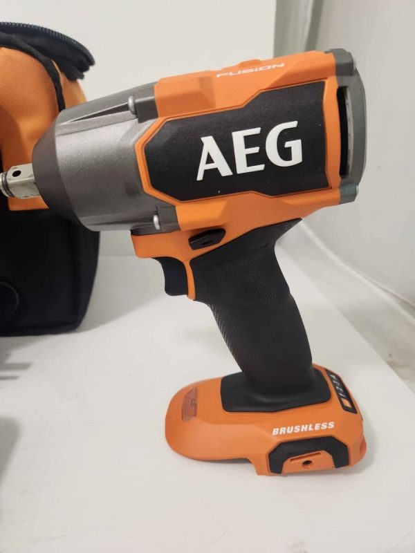 AEG IMPACT WRENCH WITH BATTERY-CHARGER-CARRY BAG #GN384558 - Image 12