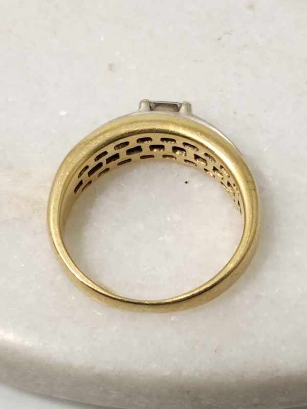 18CT YELLOW GOLD DIAMOND RING #GN383822 - Image 12