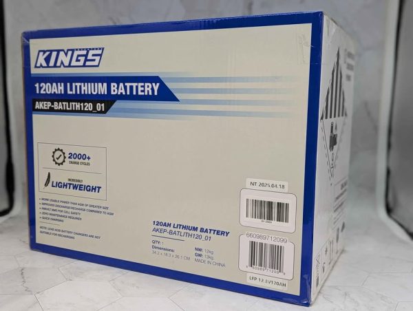 Sealed Kings 120Ah Lithium Battery (AKEP-BATLITH120_01) - BP384007