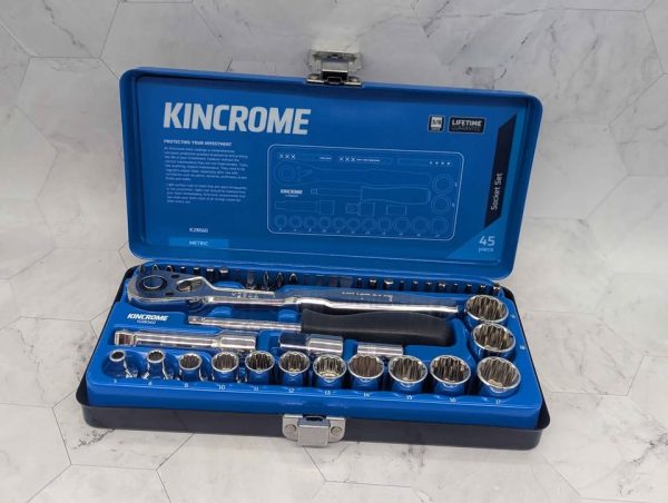 Kincrome 3/8 Drive 45pc Metric socket set (K28060) -BP385923 - Image 2