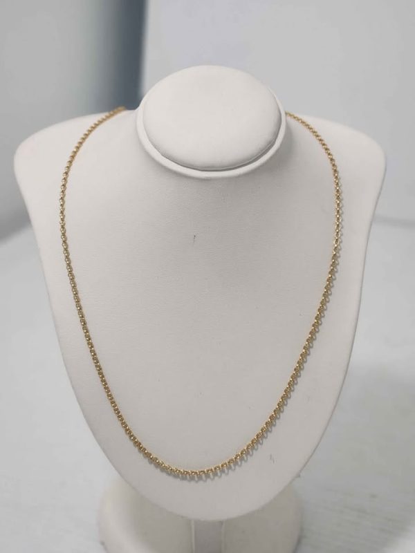 9CT GOLD NECKLACE (60CM) #GN378904 - Image 4