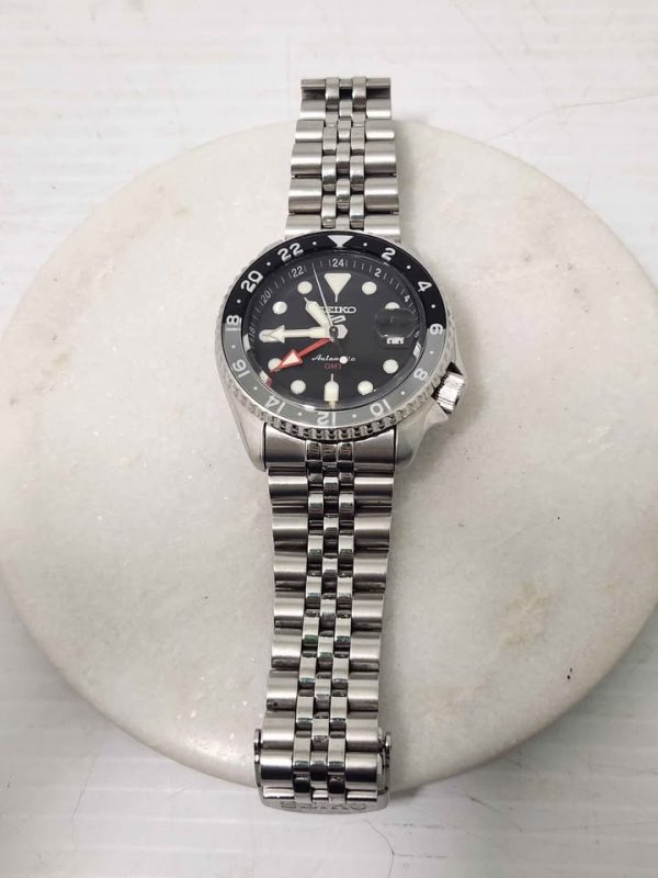 MENS CHROME SEIKO WATCH #GN383400 - Image 4
