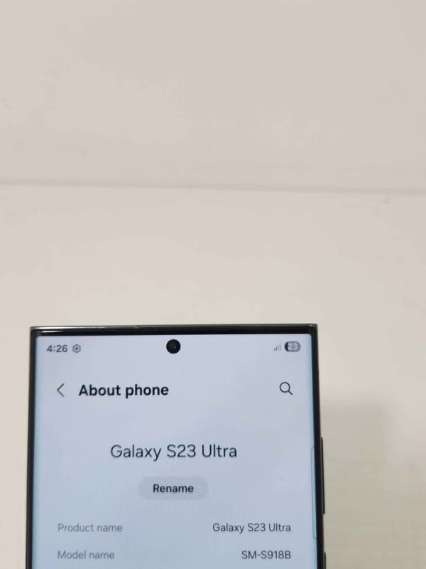 SAMSUNG S23 ULTRA MOBILE PHONE #GN380022 - Image 11