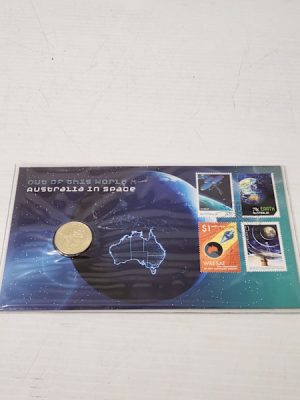 auspost COLLECTABLE COIN (OUT OF THIS WORLD) #GN381438