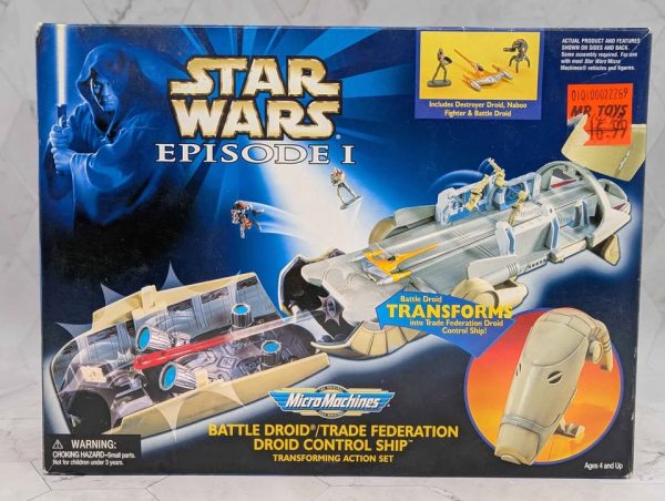Star Wars Episode I Battle Droid/Trade Federation Droid Control Ship Transforming Set - BP382373 - Image 2