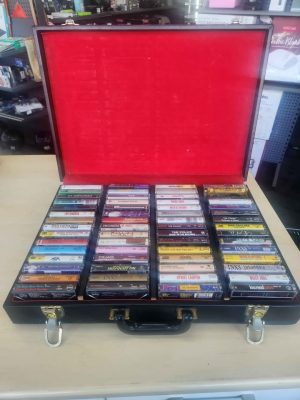Various Cassettes in Case - BL383426