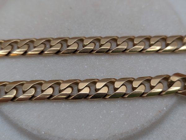 Men's 9CT Yellow Gold Curblink Chain Necklace (108.7gms) - BP349353 - Image 5