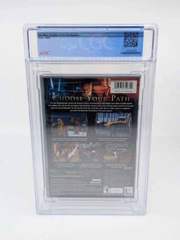 Graded Star Wars Knights of the Old Republic Xbox Game - BL382842 - Image 3