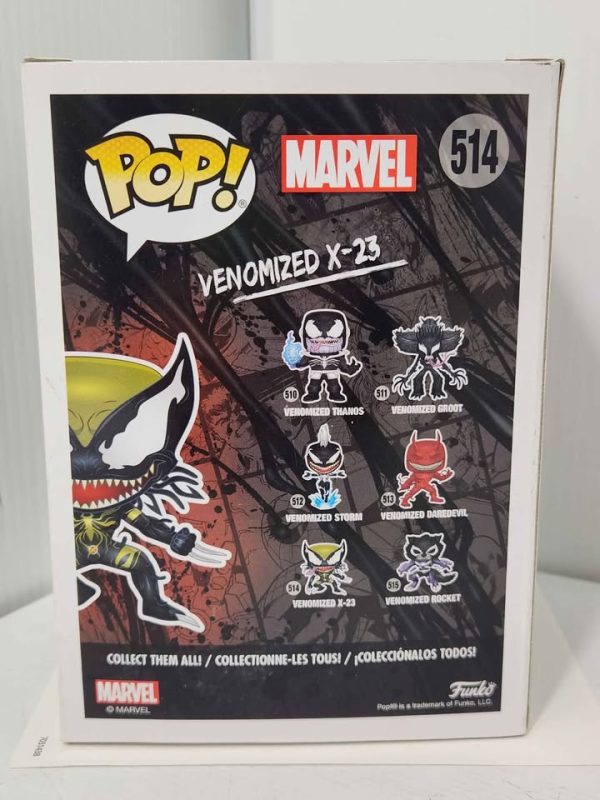 MARVEL VENOMIZED X-23 POP VINYL-514 #GN377690 - Image 6
