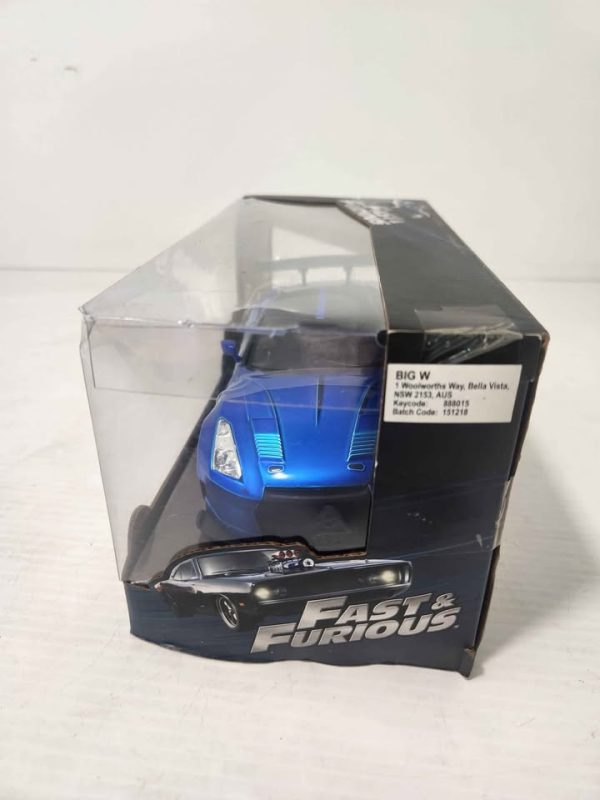 FAST & FURIOUS COLLECTABLE CAR (BRIANS GTR R3 CAR) #GN384634 - Image 9