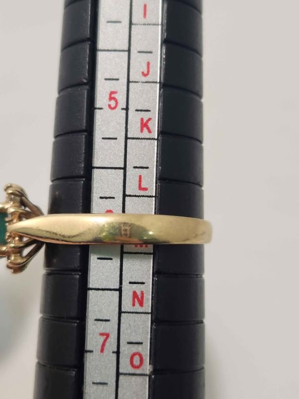 14CT YELLOW GOLD RING #GN384431 - Image 14