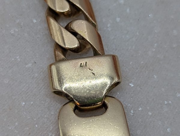 Men's 9CT Yellow Gold Curblink Chain Necklace (108.7gms) - BP349353 - Image 8