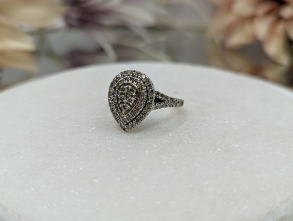 Ladies 9CT Yellow Gold Diamond Dress Ring (4.2ms) - BP331487