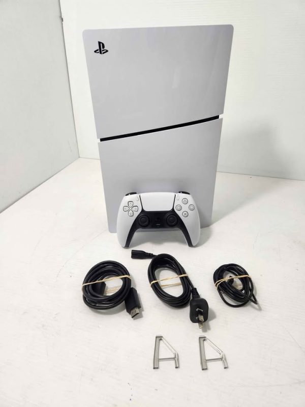 SONY PLAYSTATION 5 CONSOLE WITH CORDS AND CONTROLLER #GN384377 - Image 7