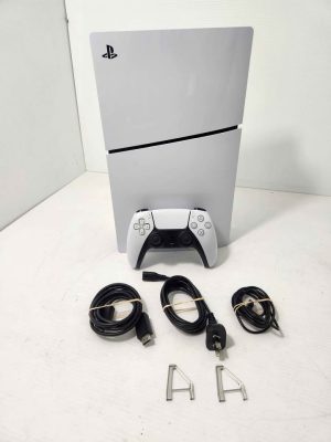 SONY PLAYSTATION 5 CONSOLE WITH CORDS AND CONTROLLER #GN384377