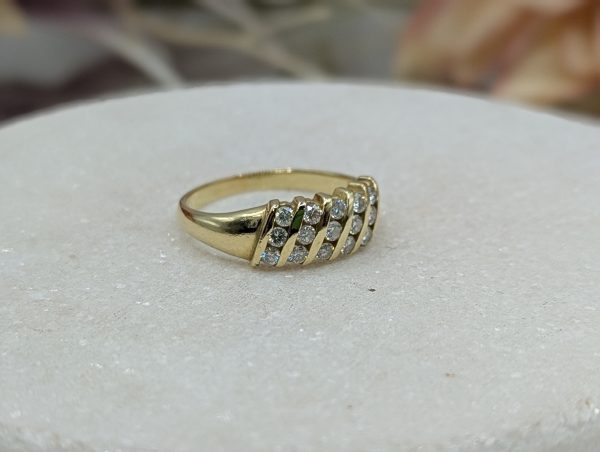 Ladies 18CT Yellow Gold Diamond Ring (4.7gms) - BP337867 - Image 7