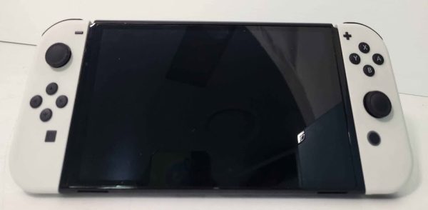 NINTENDO SWITCH OLED W/CHARGER AND DOCK #GN383144 - Image 5