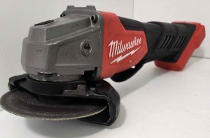 MILWAUKEE M18 125MM(5'') BRUSHLESS CORDLESS PADDLE ANGLE GRINDER (SKIN ONLY) #GN381875