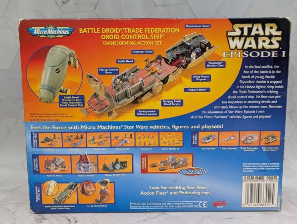 Star Wars Episode I Battle Droid/Trade Federation Droid Control Ship Transforming Set - BP382373 - Image 3