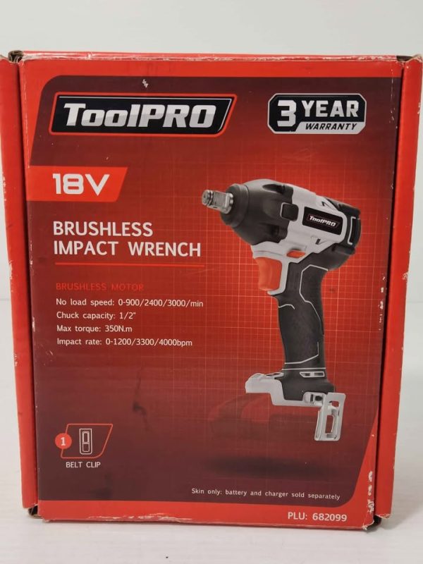 TOOLPO IMPACT WRENCH IN BOX #GN383018 - Image 12