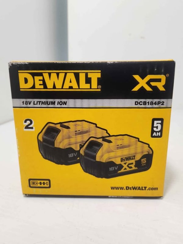 DEWALT BATTERY DCB184P2 #GN383590