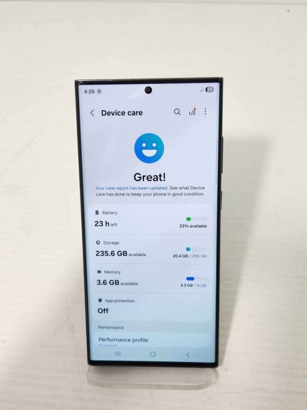 SAMSUNG S23 ULTRA MOBILE PHONE #GN380022 - Image 10