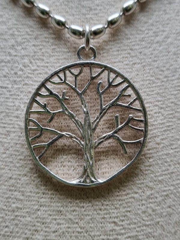 Silver Pandora Necklace TW378735 - Image 3