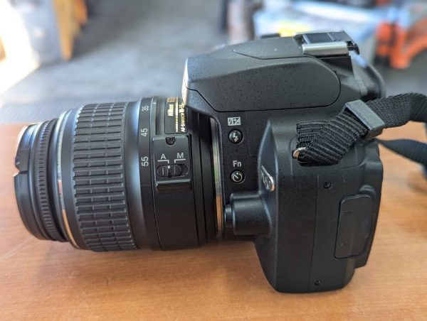 Nikon D60 DSLR Camera w/ 18-55mm & 55-200m Lenses - BP337864 - Image 6