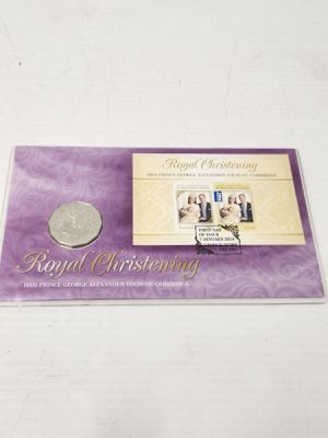 AUSPOST COLLECTABLE COIN (ROYAL CHRISTENING) #GN381440