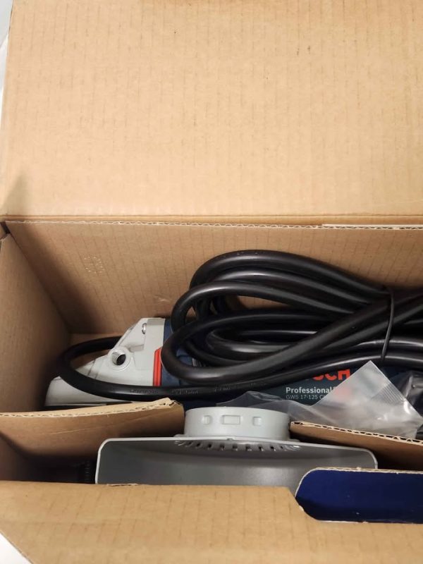 BOSCH ANGLE GRINDER IN BOX (GWS17) #GN381910 - Image 2