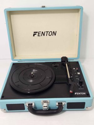 FENTON RECORD PLAYER WITH POWER CORD (NOT VERY LOUD) #GN383153